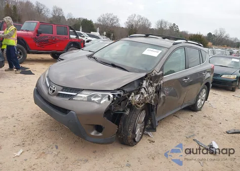 2015 Toyota Rav4 Limited z USA, uszkodzony, nr VIN 2T3DFREVXFW378937